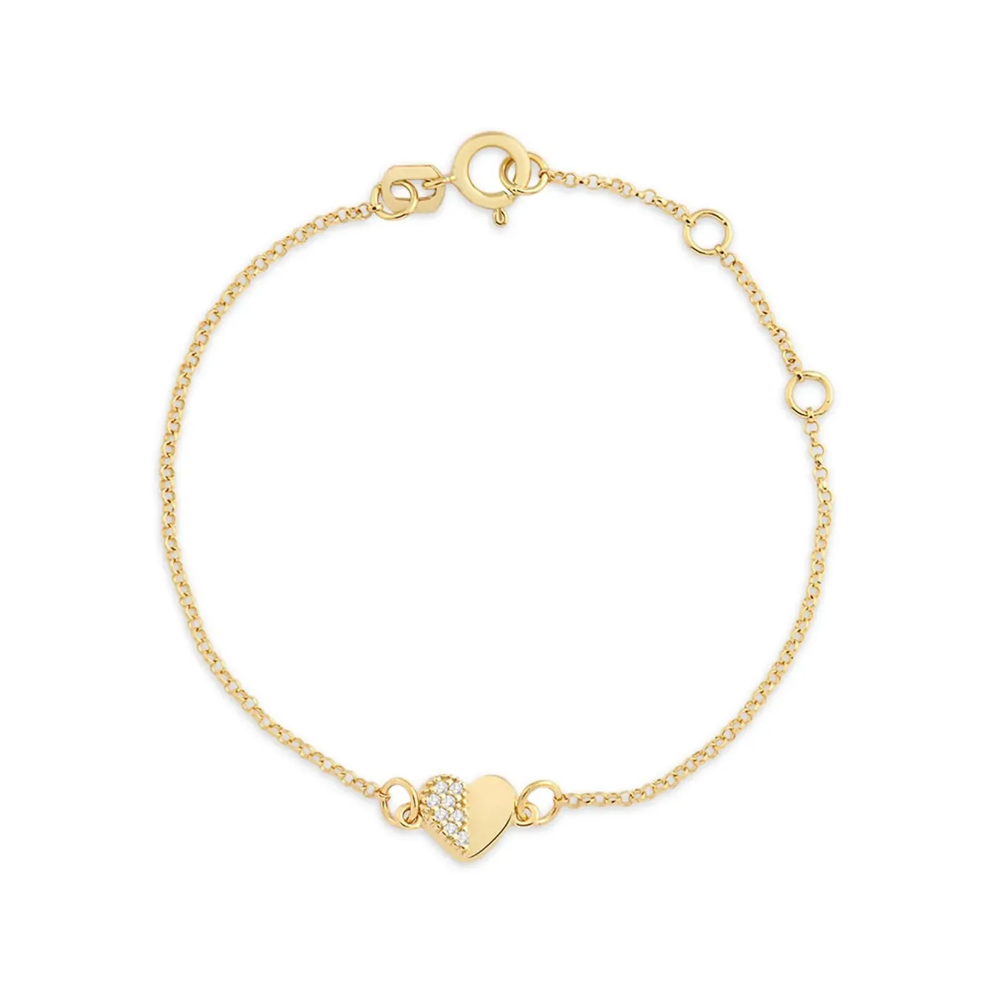 Pulseira Baby Coração